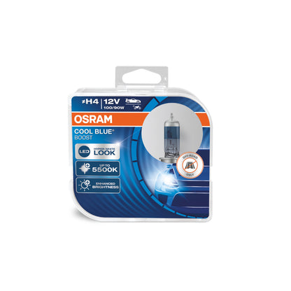 OSRAM COOL BLUE BOOST - Off-road H4 Halogeen koplamplamp - 2-PACK