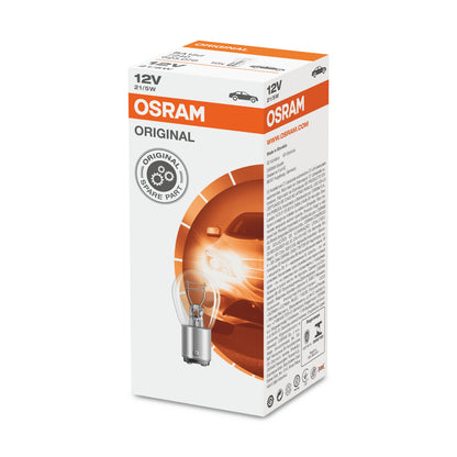 OSRAM ORIGINAL - METALEN BASIS - P21-5W Extra gloeilamp - BA15d