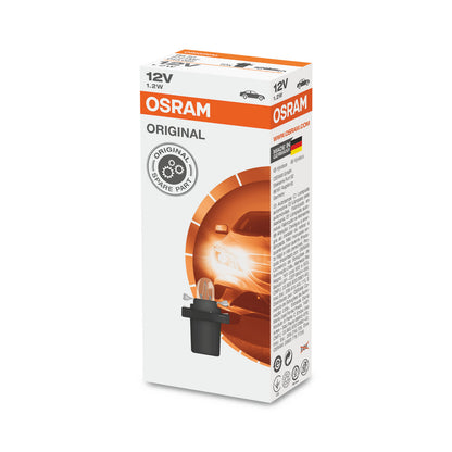 OSRAM ORIGINAL - KUNSTSTOF MF BASE - 1 -2W - B8.5d - Extra gloeilamp