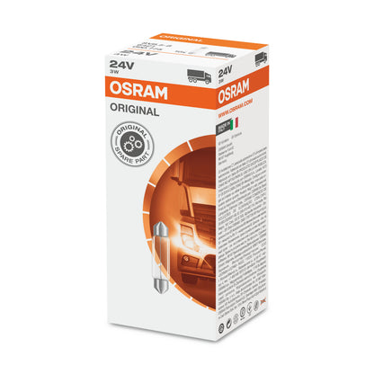 OSRAM ORIGINELE FESTOON - 3W - 24V - Extra gloeilamp