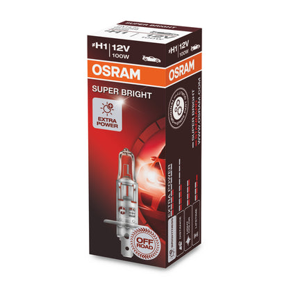 OSRAM SUPER BRIGHT PREMIUM - SUPER BRIGHT - Off-road H1 - PX14 -5s Halogeen koplamplamp