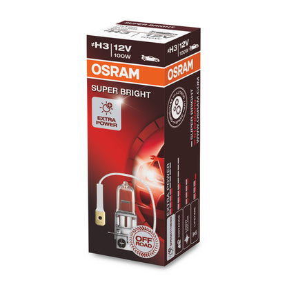 OSRAM SUPER BRIGHT PREMIUM - SUPER BRIGHT - Offroad H3 - PKY22s Halogeenkoplamp