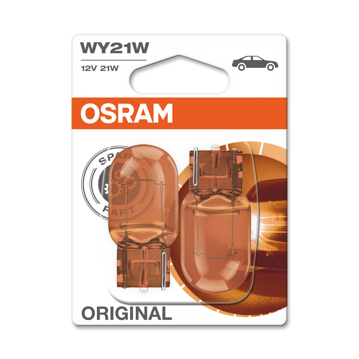 OSRAM ORIGINAL - WEDGE BASE - W21W - WX3x16D Extra gloeilamp