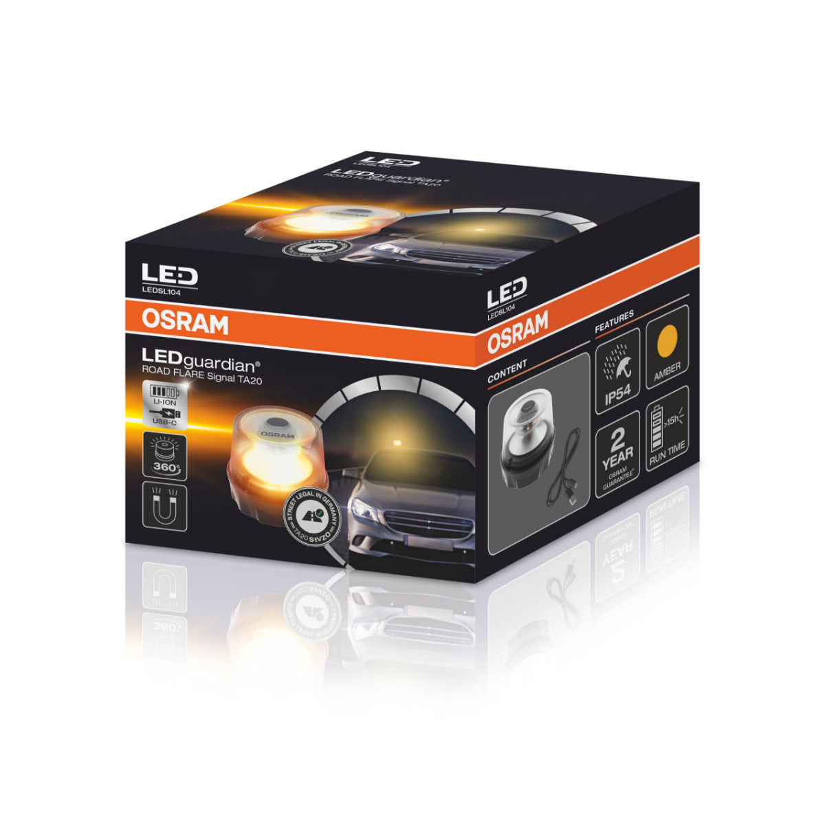 OSRAM LEDguardian ROAD FLARE Signaal TA20