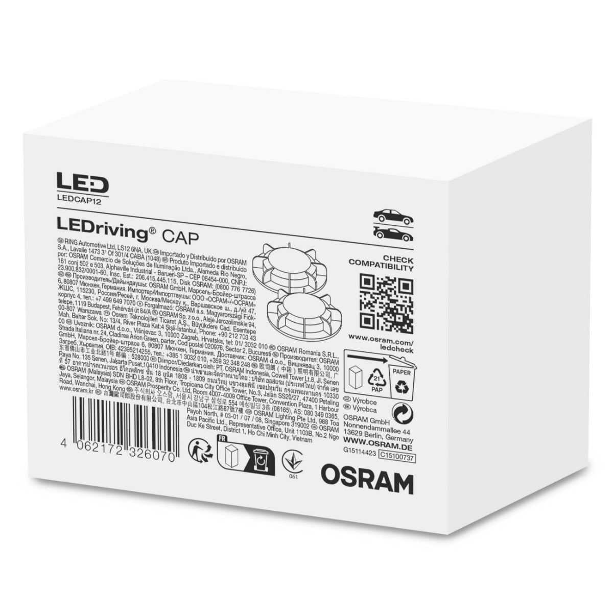 OSRAM LEDriving CAP - LEDCAP12