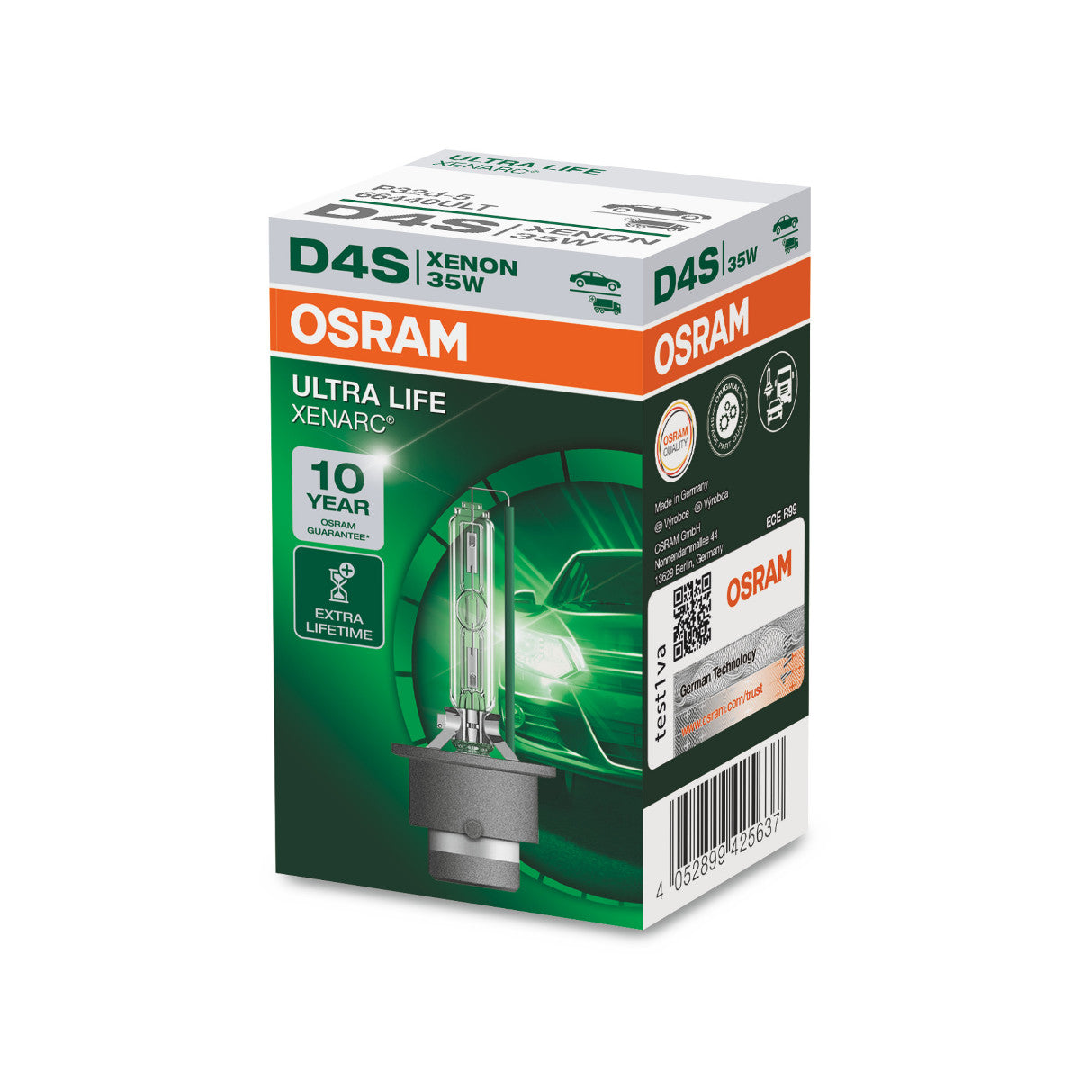 OSRAM XENARC ULTRA LIFE - D4S HID-koplamplamp - 1-PACK