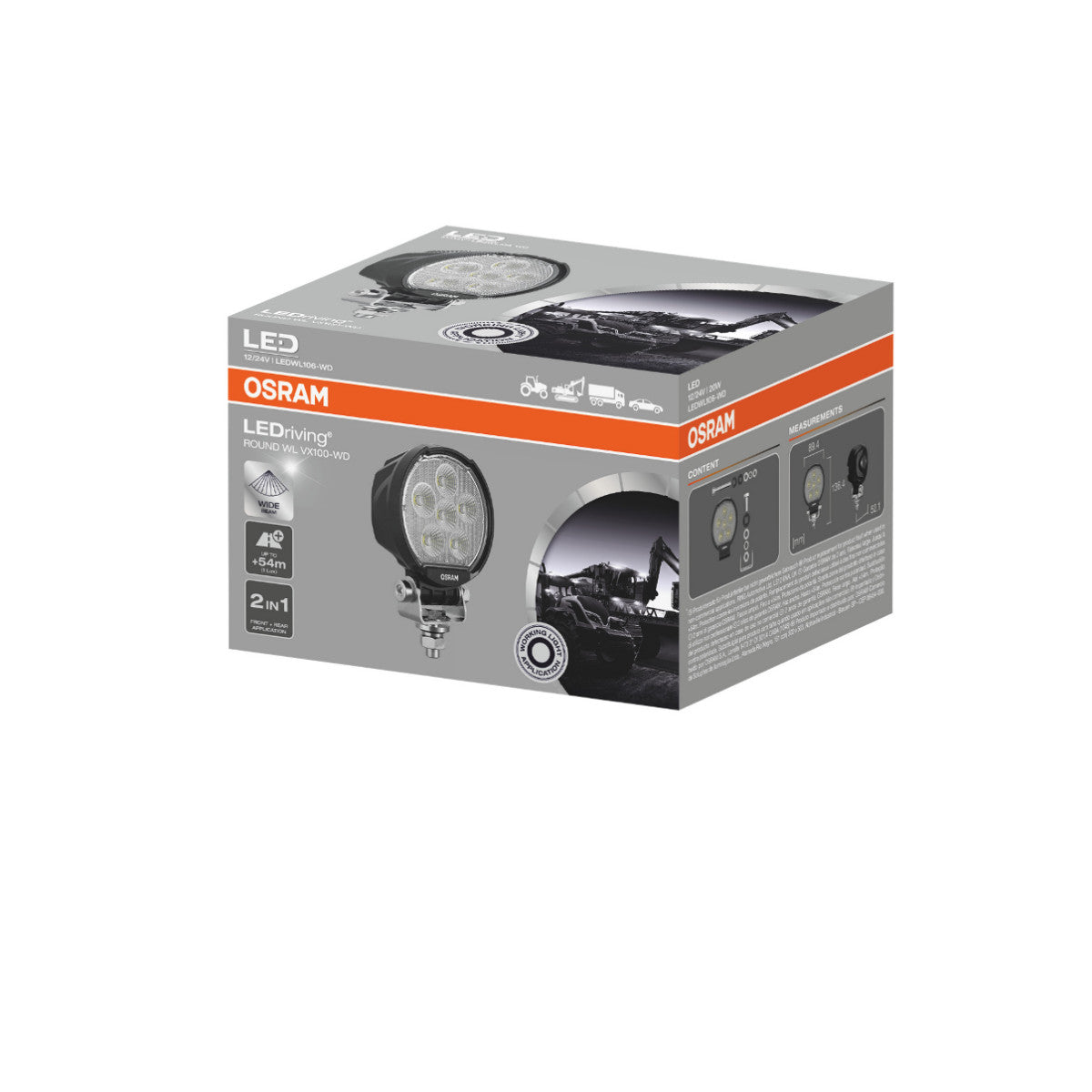 OSRAM Rond WL VX100-WD