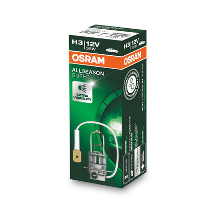 OSRAM ALLSEASON SUPER - ALLSEASON - H3 Halogeen koplamplamp