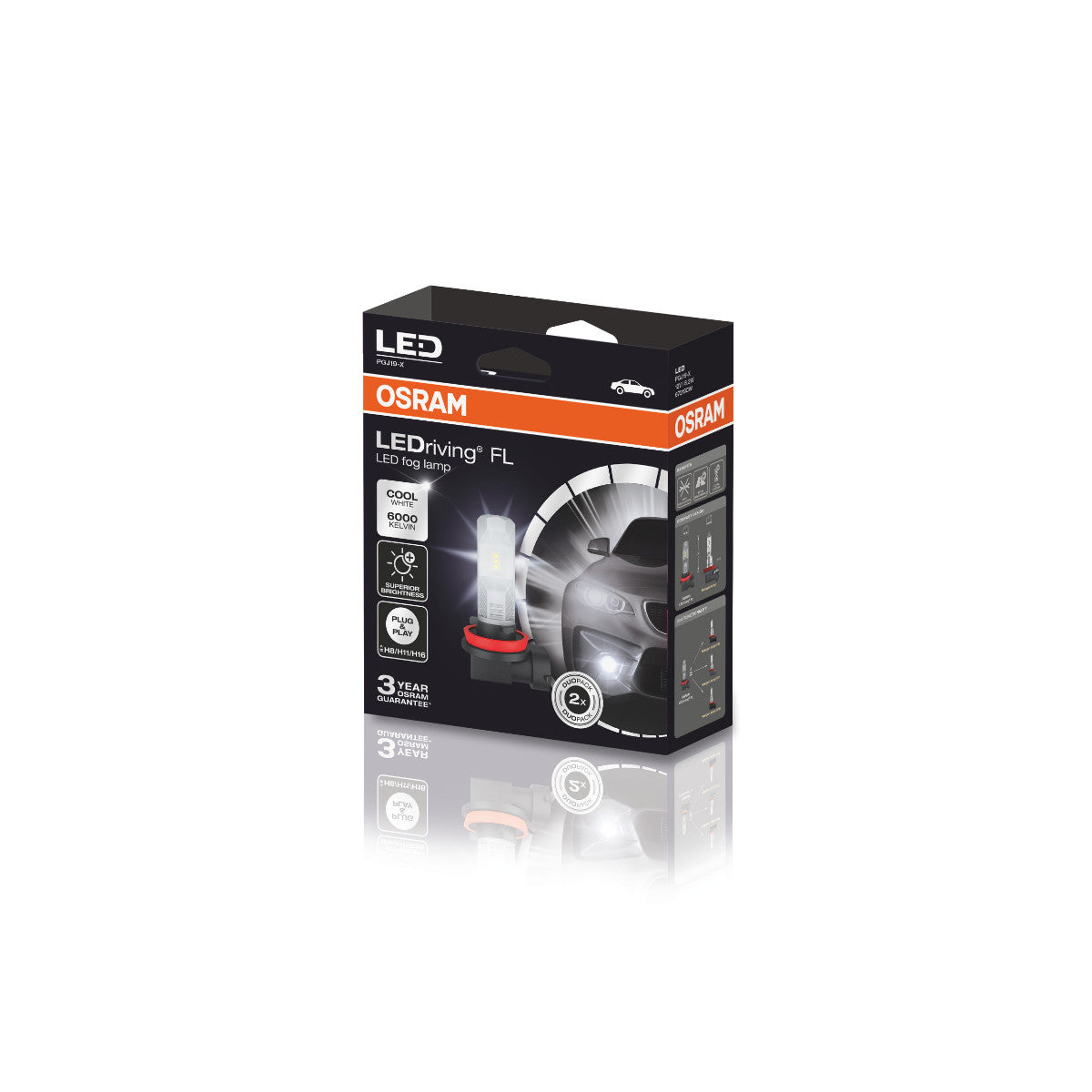 OSRAM LEDriving FL - Offroad H8-H11-H16 Hoofdzakelijk voor koplamp-mistlamptoepassingen