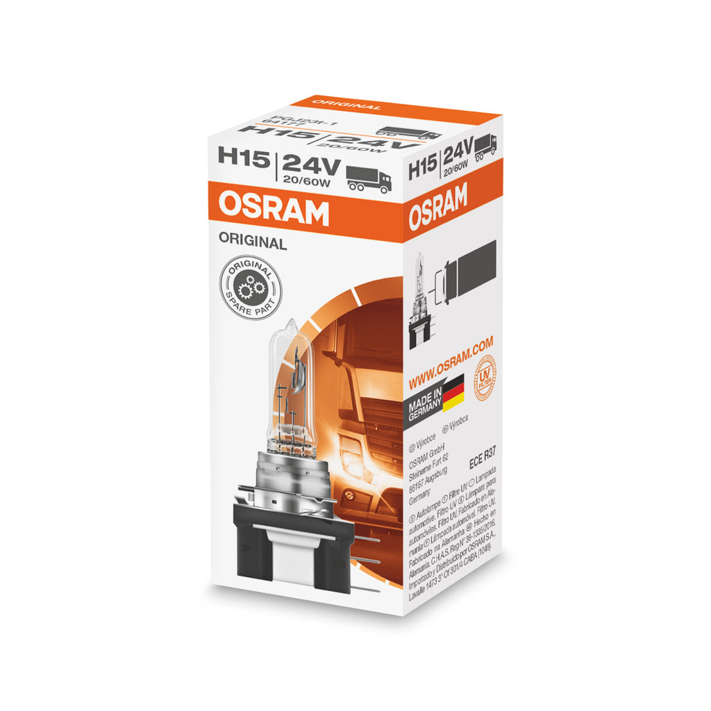 OSRAM ORIGINAL LINE - H15 - 24 V - 6020 W - Halogeen koplamplamp
