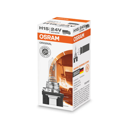 OSRAM ORIGINAL LINE - H15 - 24 V - 6020 W - Halogeen koplamplamp