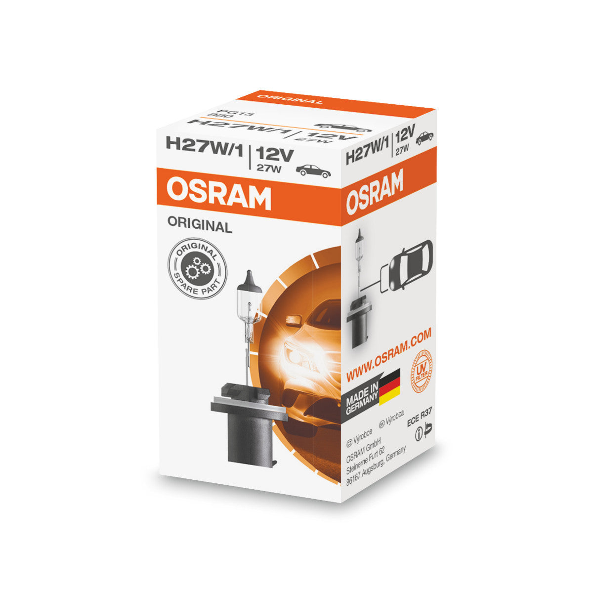 OSRAM ORIGINAL LINE - H27-1W - 12 V - 27 W - Halogeen koplamplamp