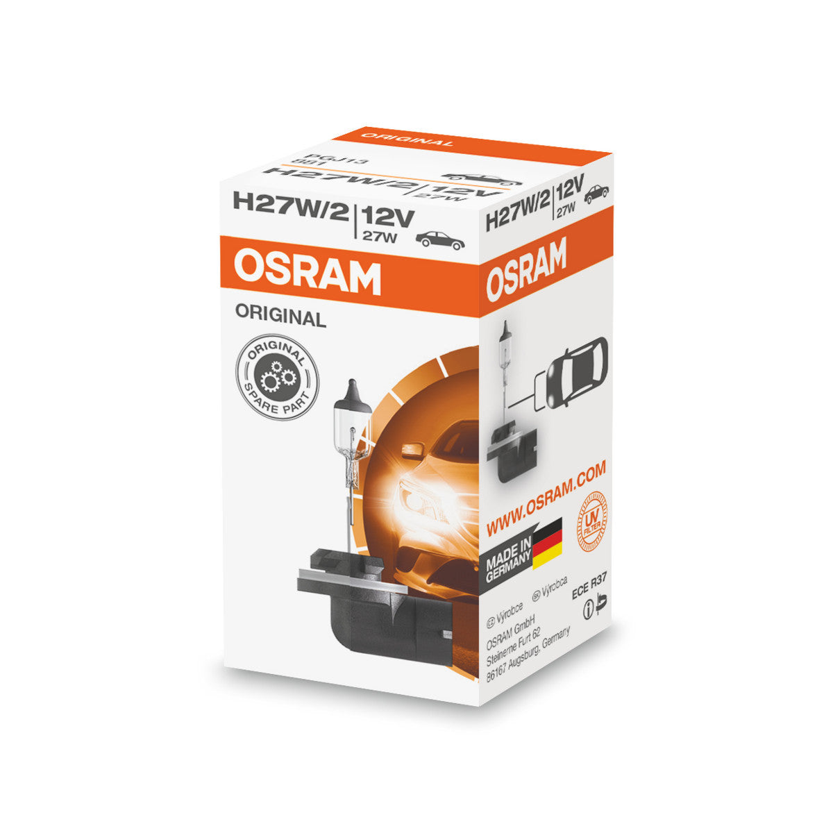 OSRAM ORIGINAL LINE - H27-2W - 12 V - 27 W - Halogeen koplamplamp