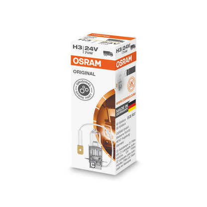 OSRAM ORIGINAL LINE - H3 - 24 V - 70 W - Halogeen koplamplamp - Vouwdoos