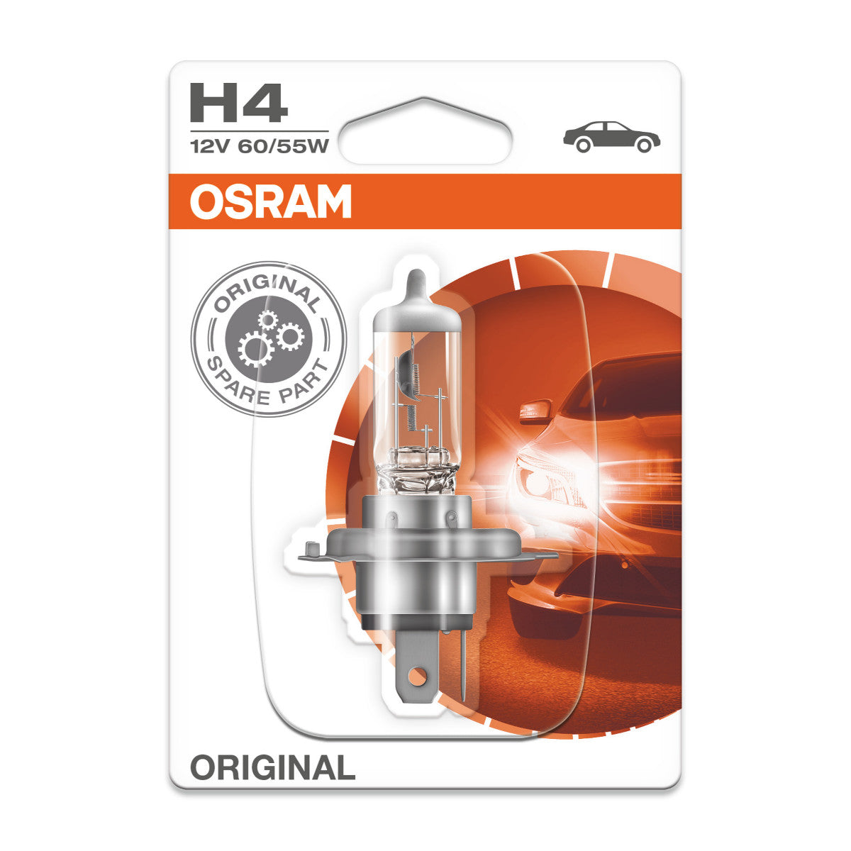 OSRAM ORIGINAL LINE - H4 - 12 V - 6055 W - Halogeen koplamplamp