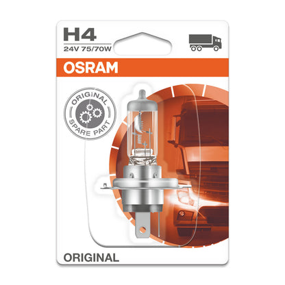 OSRAM ORIGINAL LINE - H4 - 24 V - 7570 W - Halogeen koplamplamp