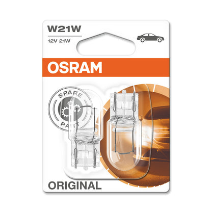 OSRAM ORIGINAL - WEDGE BASE - W21W - W3x16D Extra gloeilamp