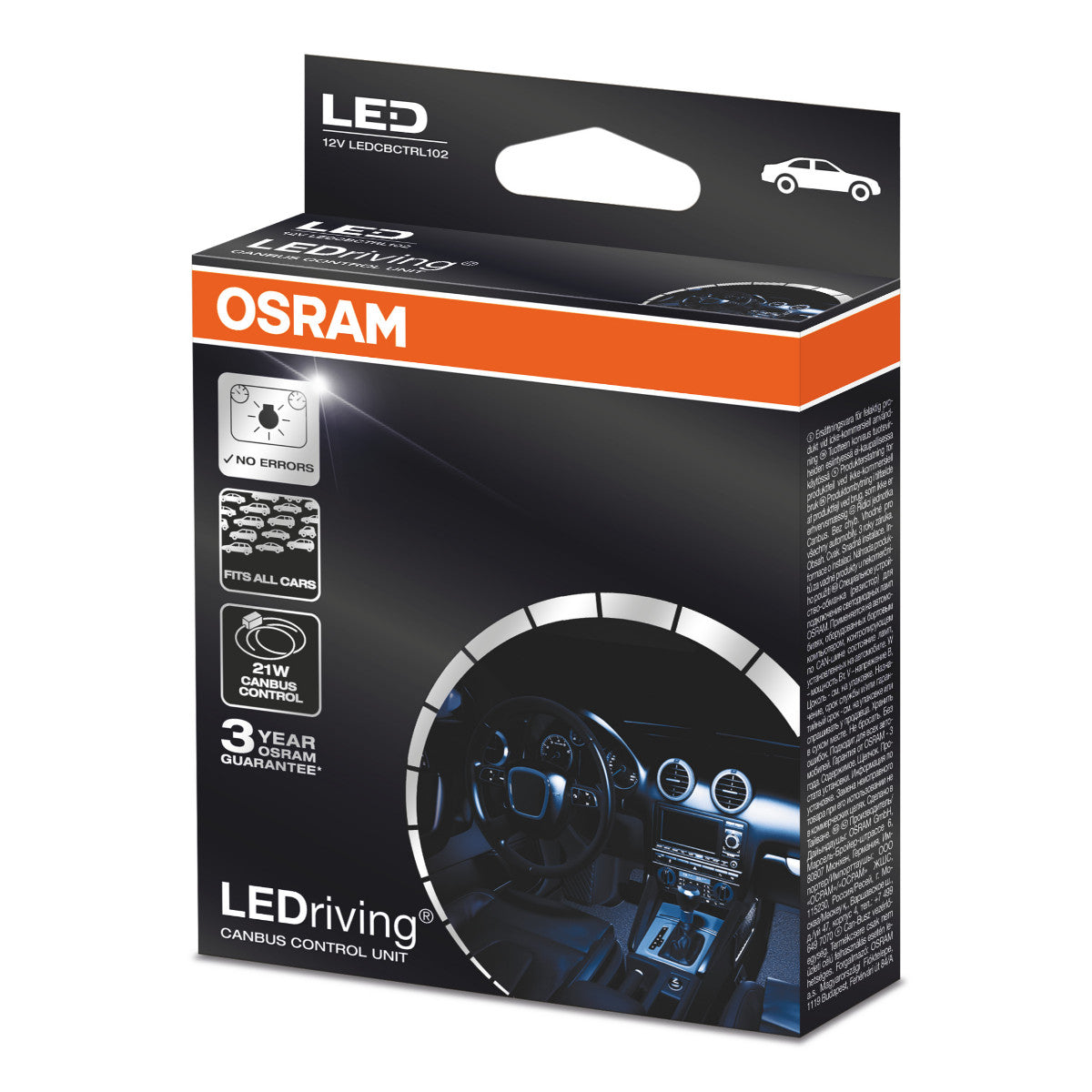 OSRAM LED CANBUS-CONTROLE-EENHEID - CBCTRL102 Accessoires voor het achteraf inbouwen van LED's