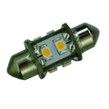 Spollampa 12V/24V 0.9W 31mm