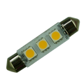 Spollampa 12V/24V 0.5W 42mm