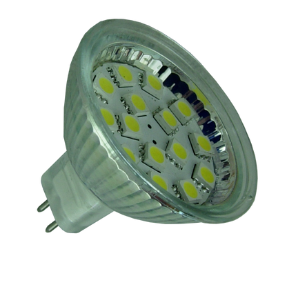 MR16 12V/24V 2.3W Glas