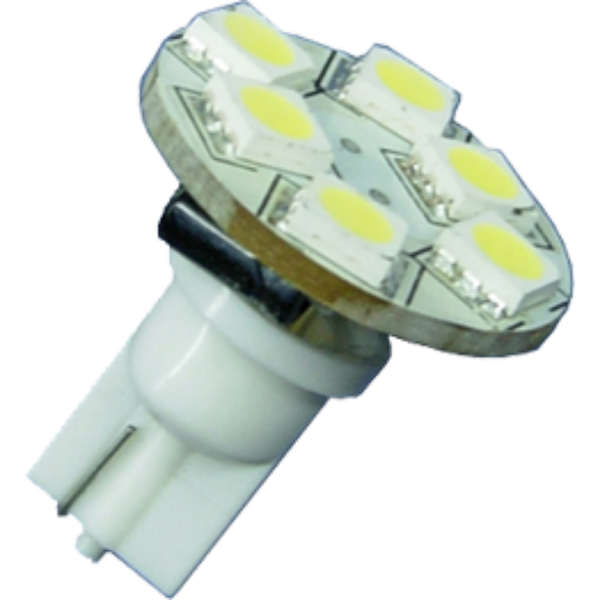 T10 12V/24V 1W Achter-LED