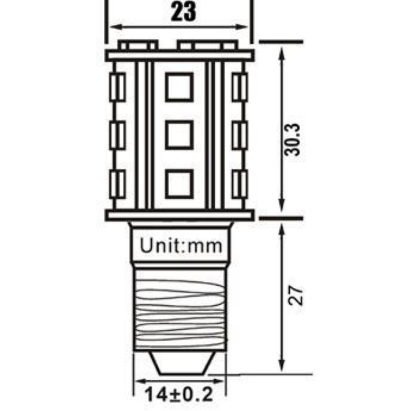 E14 12V/24V 2.4W