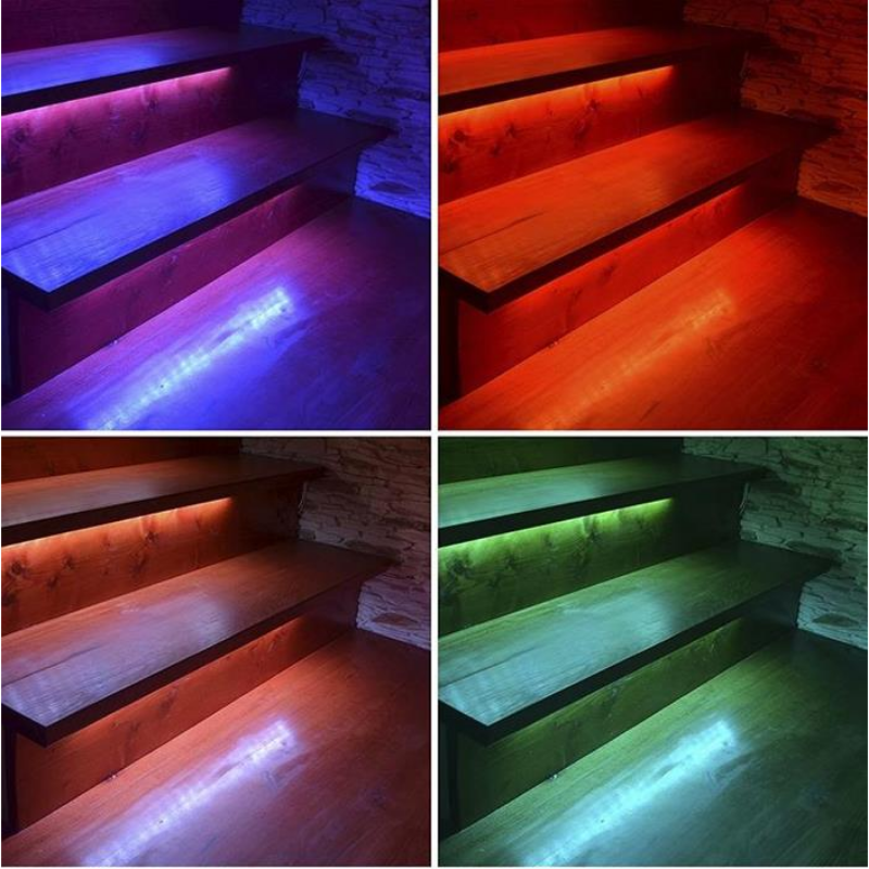 LED-Strip (5 meter) 12W/M Röd/Grön/Blå IP65 24V