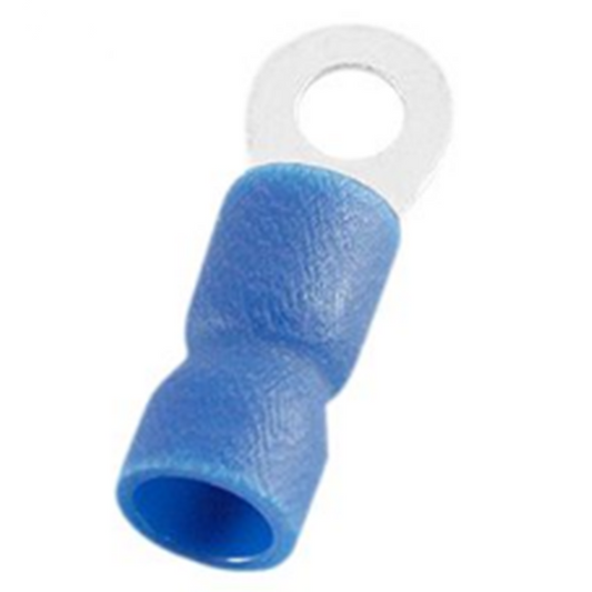 Ringkabelschoen Blauw 5,3mm #10 2,5mm2 - 10 st