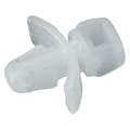 Kabelbinderanker 3,8 mm Wit Polyamide - 10 st