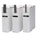 Krimpkous 2:1 1,5 tot 3,5 mm Zwart per meter