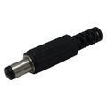 DC-connector mannelijk 2,1 x 5,5 mm